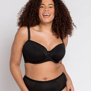 NWT - Curvy Kate Daily Dream Padded Bra, Black